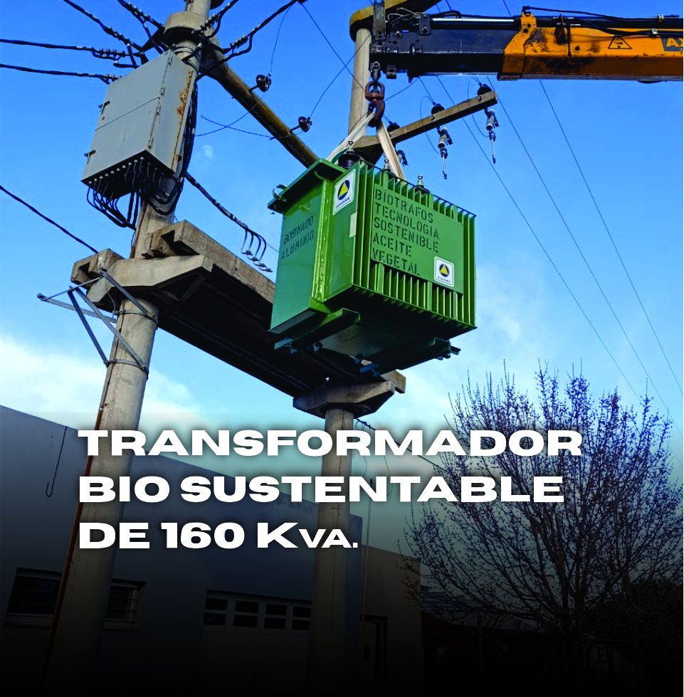 Transformador Bio Sustentable de 160Kva